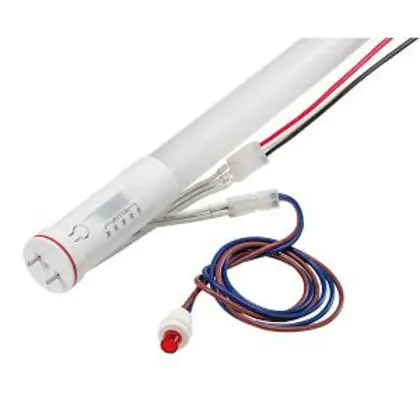 4' 14.5W T8 Emergency Backup LED Lamp, 30-65K In Demand