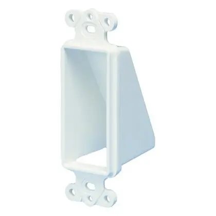 Bulk Order Cable Entrace Hood, 1-Gang, Reversible, White