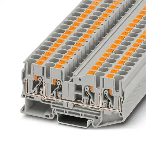 Worldwide Shipping Phoenix Contact 3212934 Feed-through terminal block PT 6-QUATTRO