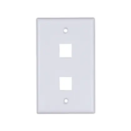 Limited Time Faceplate, RJ45, 2-Port