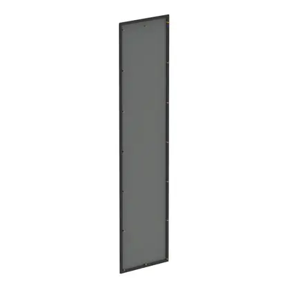 Universal Free-Stand Flat End Plate, 84.13" x18.11", Gray, Steel Must Have