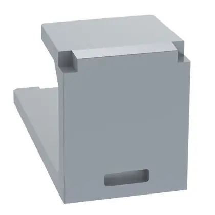Mini-Com®, Blank Module, International Gray, Package of 10 Today Only