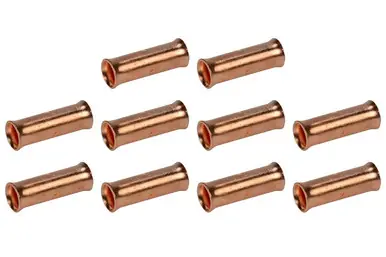 Deal 2 AWG Bare Copper Butt Splice Connector - 10 Pack