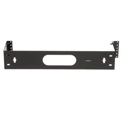 Exclusive Wall Bracket, Hinged, 2RU, Blk