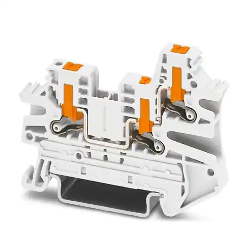 Latest Phoenix Contact 1451437 Feed-through terminal block PTV 2,5-TWIN WH