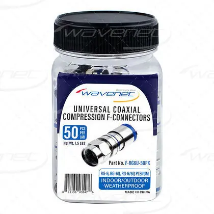F Connector, RG6/U Best Price