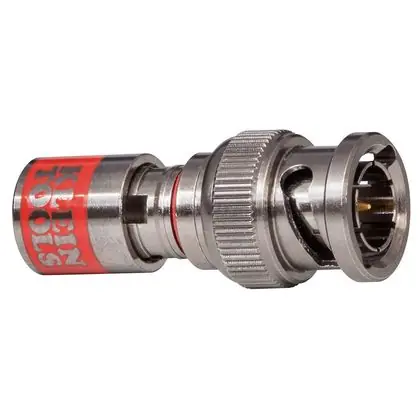 BNC Connector, Universal, Coaxial, Compression, RG-59, Bag of 10 New Arrival