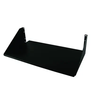 Single-Sided Shelf, Solid, 19" x 10-1/2", Black Best Seller