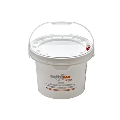 Dry Cell Battery Recycling Pail, 3.5 Gallons Exclusive Offer