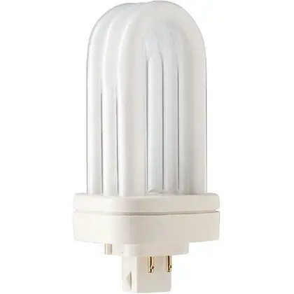 Compact Fluorescent Lamp, 18W, PL-T, 3500K Worldwide Shipping