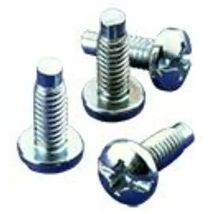 Rack Mounting Screws, #12-24 x 5/8" Combo, 20/Pack, Black Time-Limited