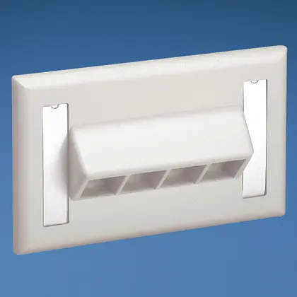 Direct From Factory NK 4-port, single gang, flush mount, hor