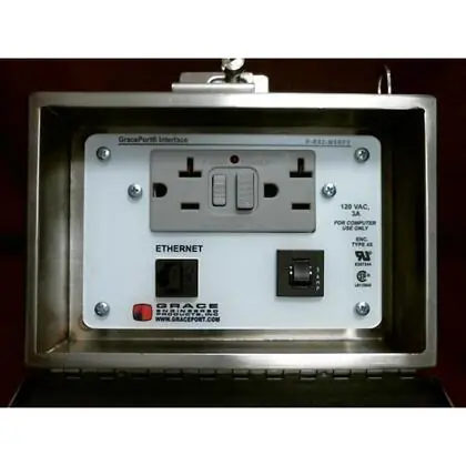 Bulk Order Programming Port, Cat 5e Ethernet, GFCI, 15A, 120VAC, Type 4-IP65