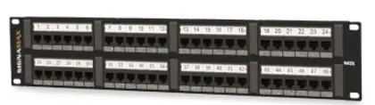 Free Shipping Patch Panel, Cat 6, MDX Series, 48 Port Category, 2 RMU, RJ45 Jack Type