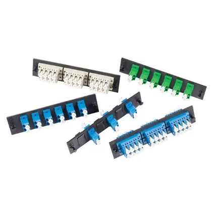 Adapter Plate, 12-port, Dual LC, Single-mode, Ceramic Sleeve Flash Sale