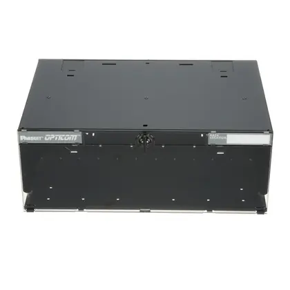 Enclosure, Rack Mount, 4RMU, 12 Fap/FMP Adapter Panels, Black Fresh Stock