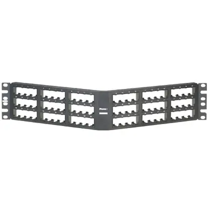 MiniCom® Patch Panel, 72 Port, Black Money Back Guarantee
