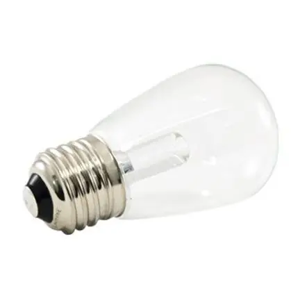 1.4 Watt LED S14 Lamp, Clear, 2700K, 120V, Medium Base Super Sale