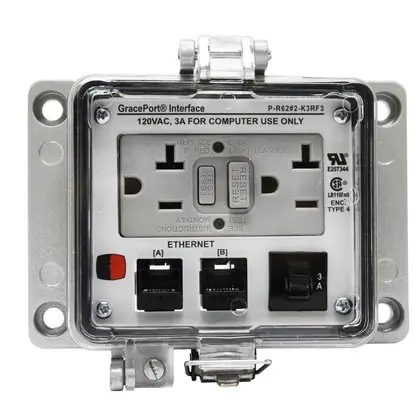 Panel Interface Connector with (2) Category 6 Ethernet Bulkhead Save Now
