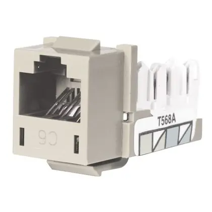 JACK HXJ CAT6 8POS UNI A/B OW 25PK New Arrival
