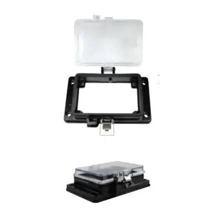 Popular Programming Port, Cat6e, 15A, 120VAC Duplex, Size K, Type 4-IP65