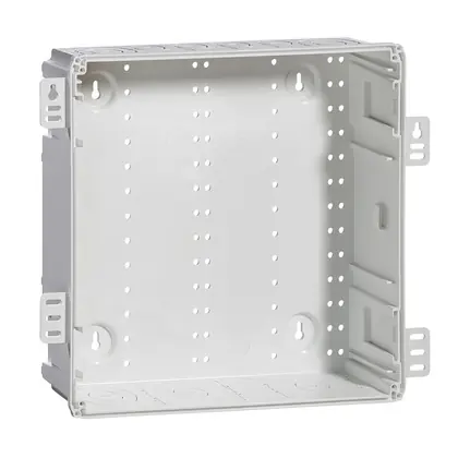 14" Wireless Structured Media Enclosure, Plastic, White Direct From Manufacturer