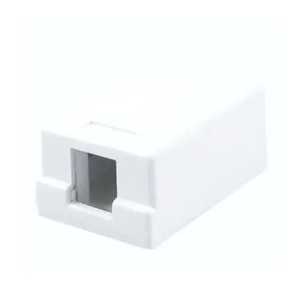 Sale 1-Port Surface Mount Box White Single