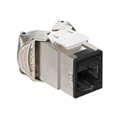 Atlas-X1 Cat 6 Shielded QuickPort Connector, Black Clearance