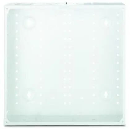 14" Enclosure, Dimensions: 14" H x 14.3" W x 3.6" D, White In Demand