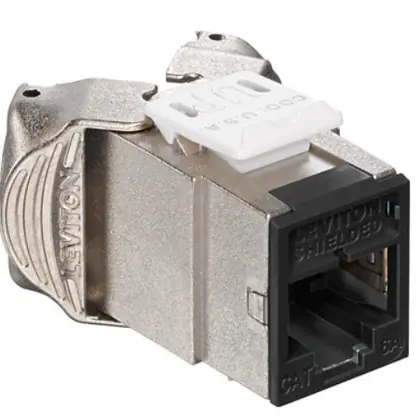 ATLAS-X1™ Cat 6A Shielded QUICKPORT™ Jack, Component-Rated, Black Factory Price