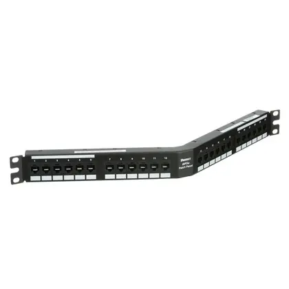Latest DP5e™ Angled Cat 5e Punchdown Patch Pan