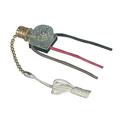 High Quality SW Canopy 2Ckt PullChain 6/3A125/250V BD