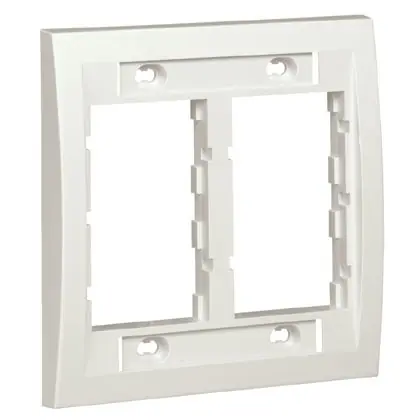 2-Gang Faceplate, Off-White Must Have