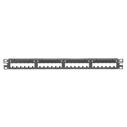 Buy Today Patch Panel, 24 Port, Black. MiniCom M6 Style