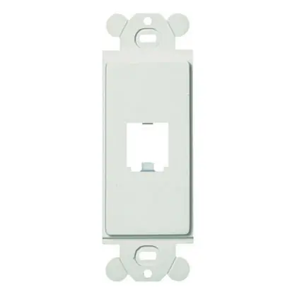 GFCI Frame, 1 Port, White Next Day Delivery