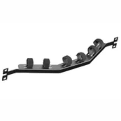 Angled Cable Management Bar, rear (4 hook and loop fasteners included) Special Discount
