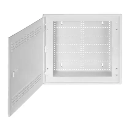 netSELECT Wifi Cabinet, Non-Metallic, White Viral
