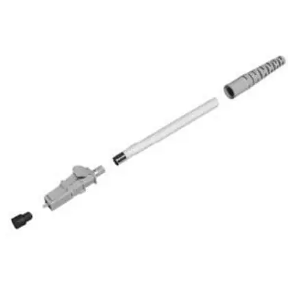 LC Connector Kit, Simplex, Multimode, Beige, Beige Boot, 900 um Buffered In Demand