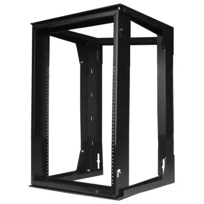 Handmade RACK, WALL MOUNT,SWING,24"HX18"D,12U