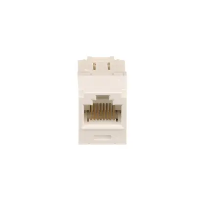 Latest Snap In Connector, Mini-Com, TX6 PLUS UTP, Cat 6, White