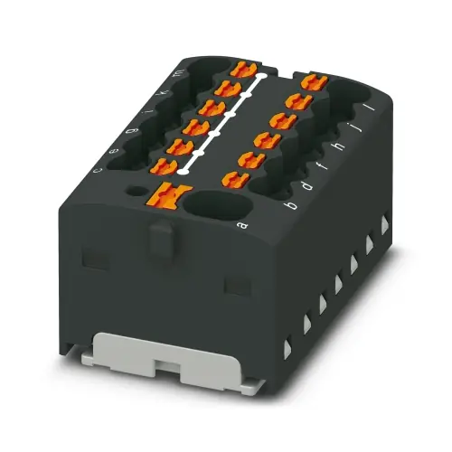 Worldwide Shipping Phoenix Contact 1046979 Distribution block PTFIX 4/12X1,5-G BK