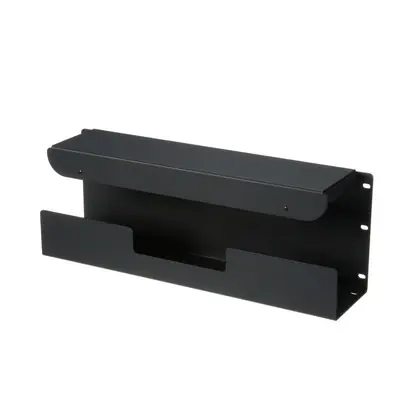 Fan Favorite Cable Trough, 4 RU, Blk