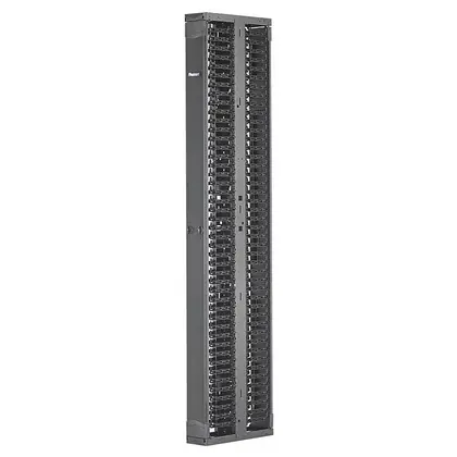 Instant Buy Vertical Cable Manager, Dual-Sided w/ 2 Doors