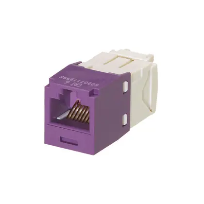 Mini-Com Module, Cat 6, UTP, 8 pos 8 wir Best Choice