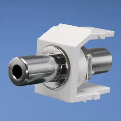 Grab Now NK 3.5mm Stereo Coupler, Off White