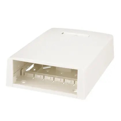 Crafted Surface Mount Box, 12 Port, Multimedia