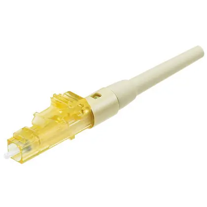 Connector, Fiber Optic , Pre-Polished, 10Gig, Electric Ivory Limited Time