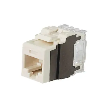 Modern NetKey Cat6a Punchdown Jack Module, 25 p