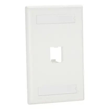 Mini Com 1 port single Classic faceplate Free Shipping