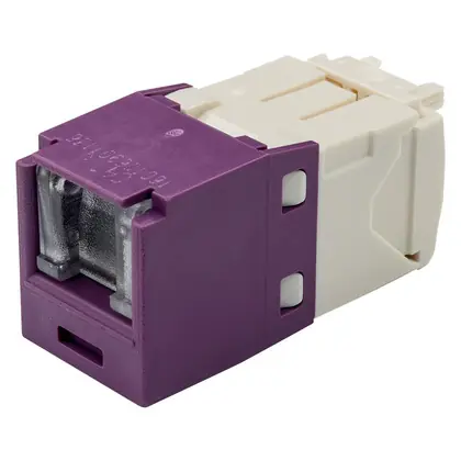 Exclusive Cat6 Spring Shuttered Jack, TG Style, VL